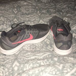 Nike sneakers worn once!!